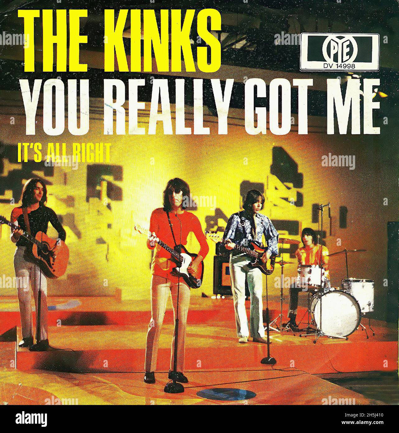 The Kinks You Really Got Me Cover Background