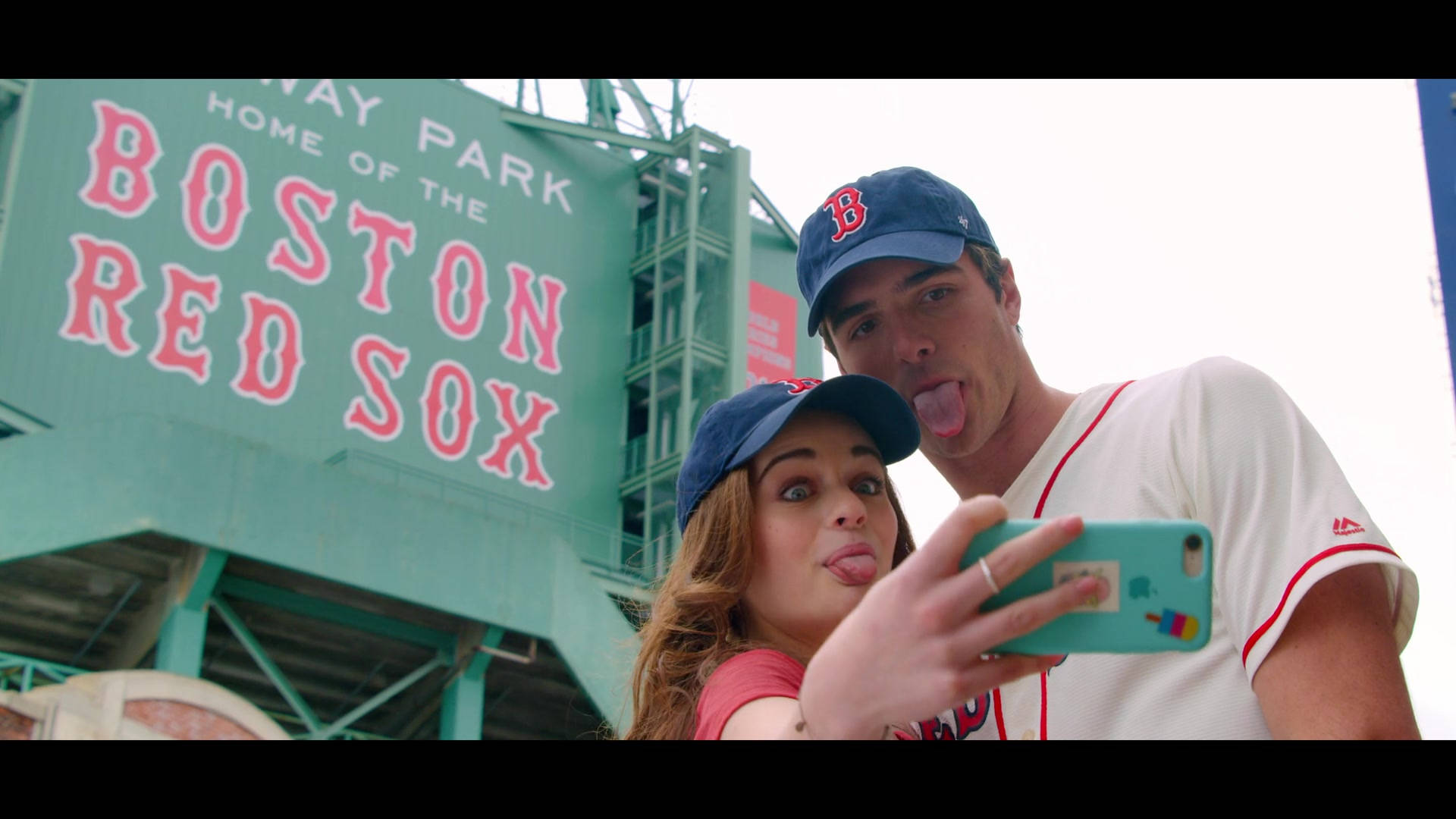The Kissing Booth Boston Red Sox Background