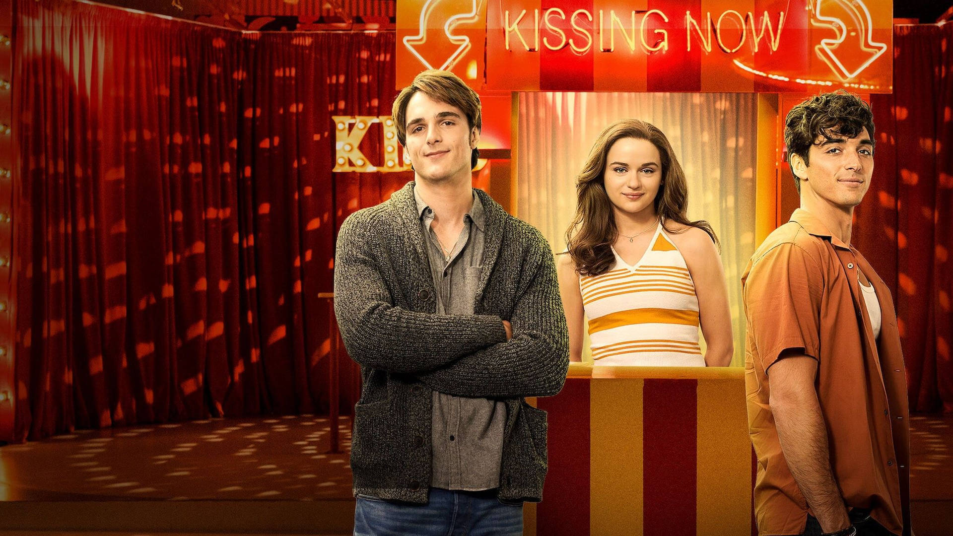 The Kissing Booth Love Triangle Background
