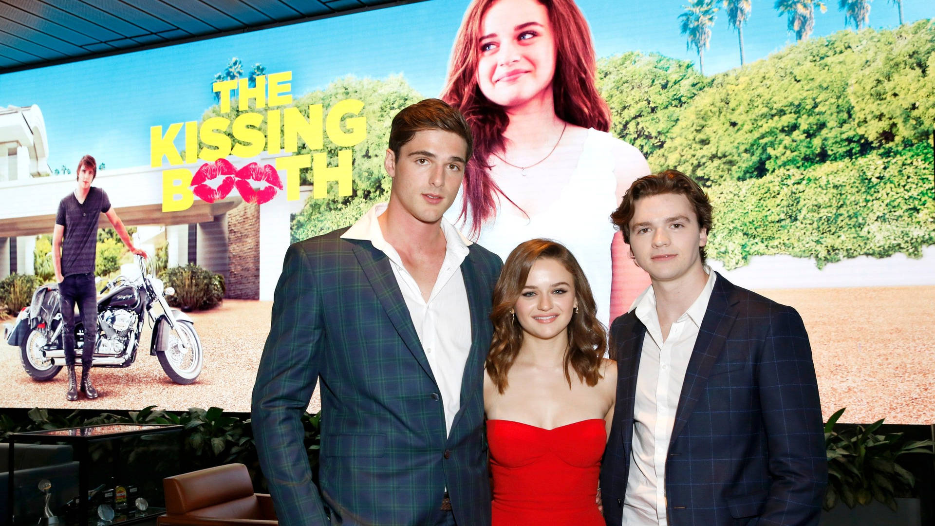 The Kissing Booth Screening Premiere Background