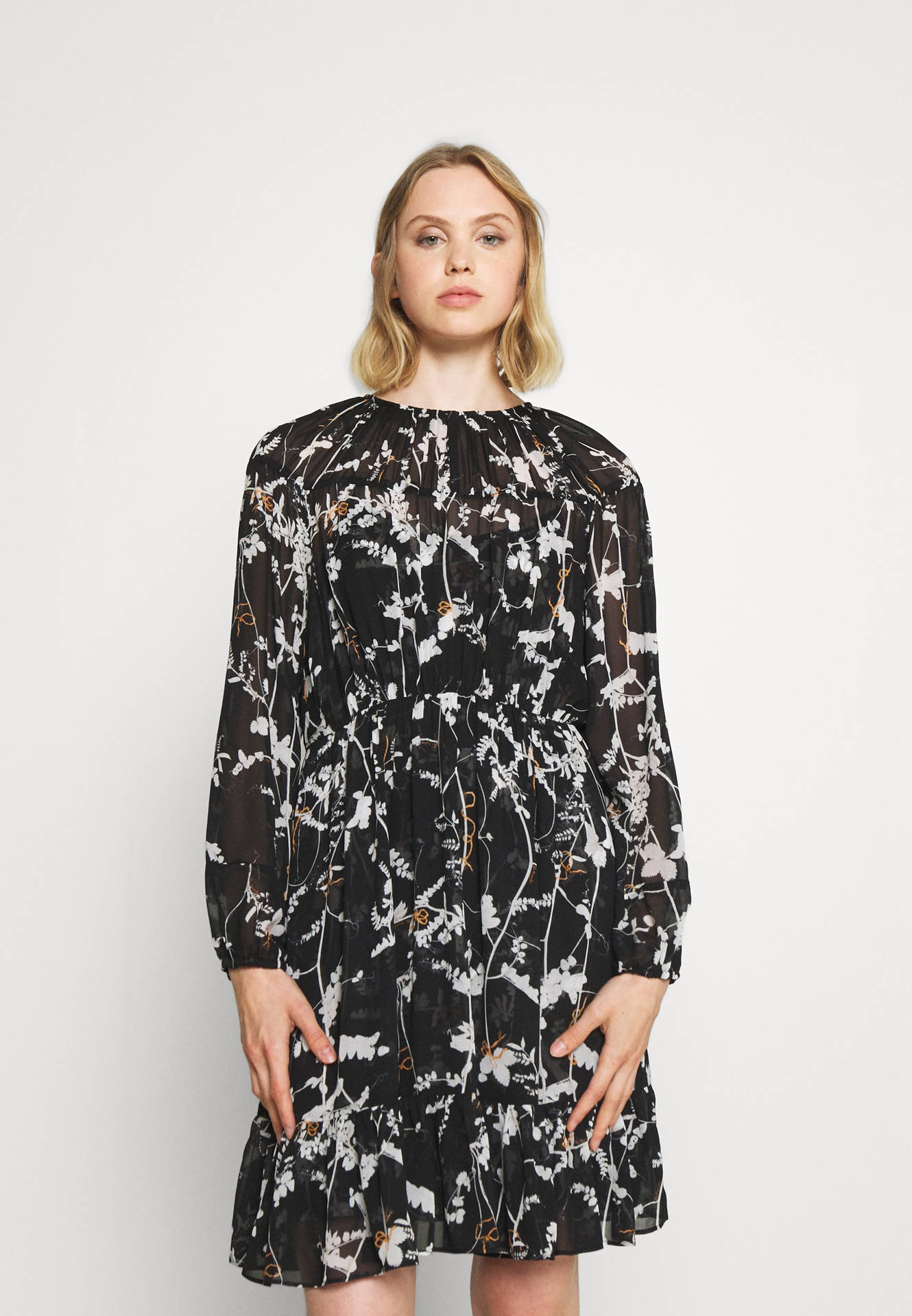 The Kooples Crepe Mini Dress