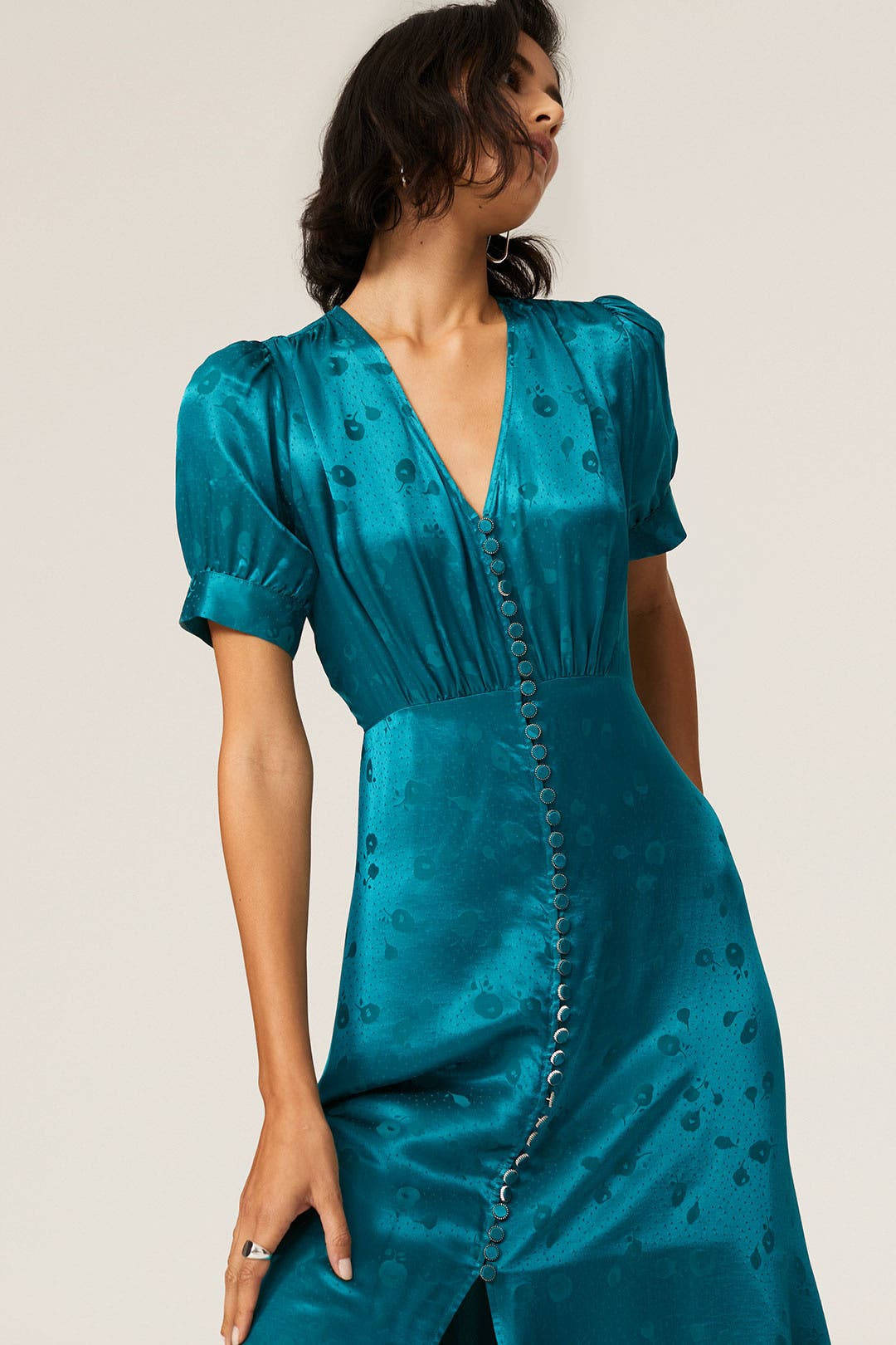 The Kooples Long Satin Dress