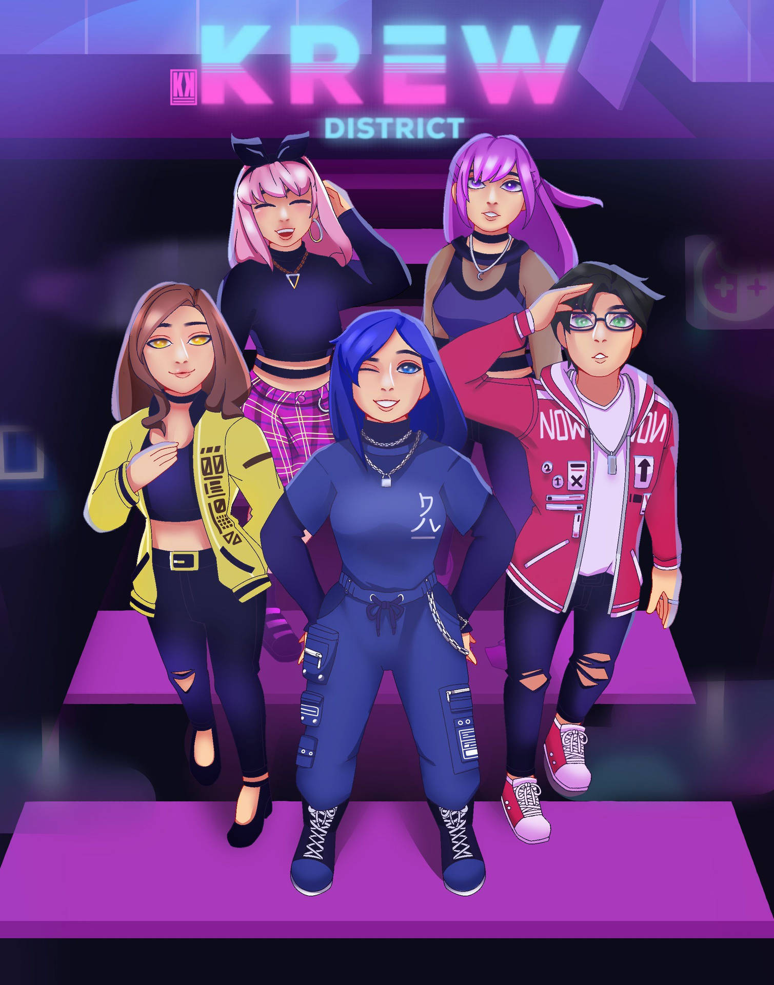 The Krew District Background
