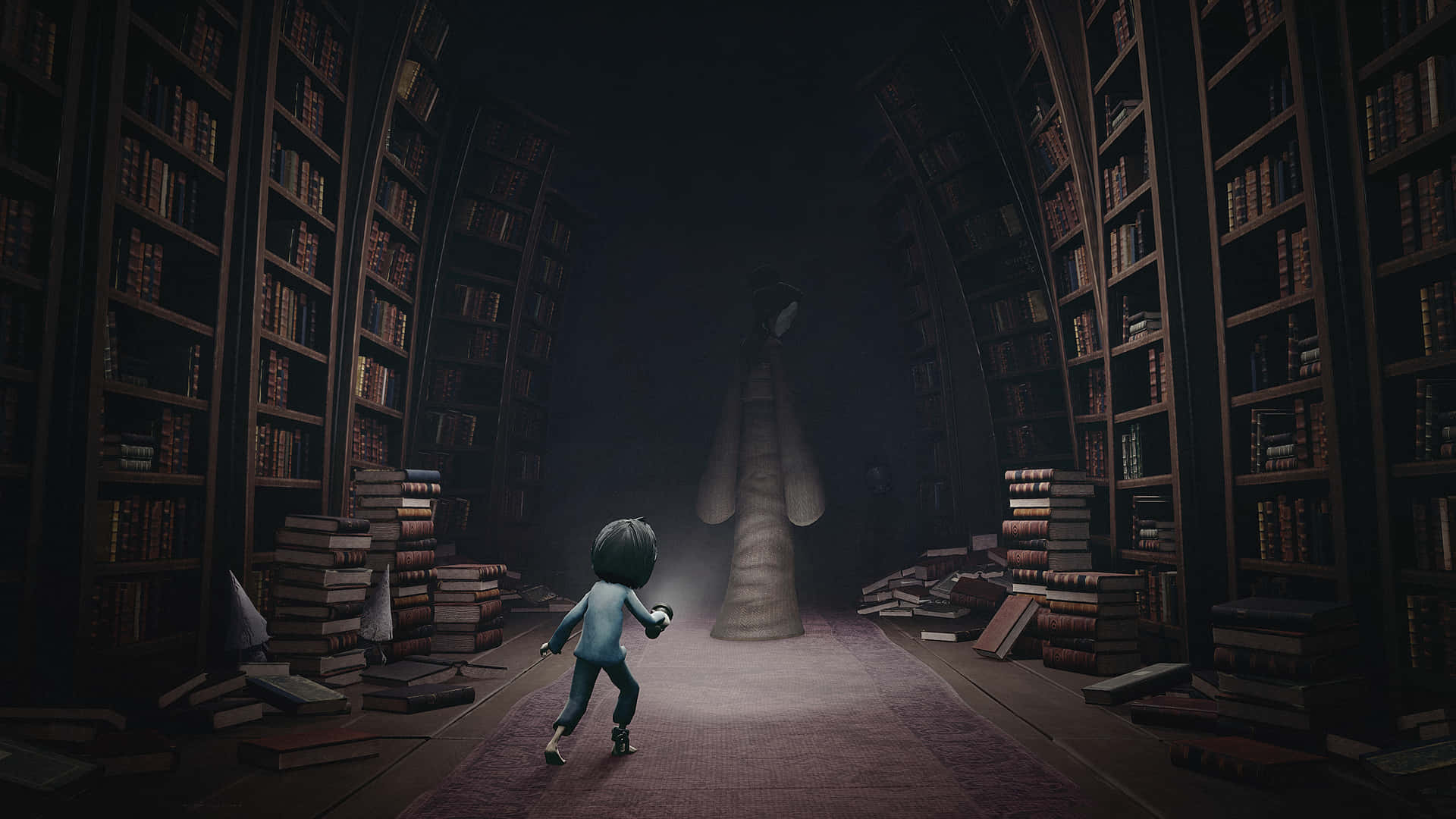 The Lady In Little Nightmares 4k Background