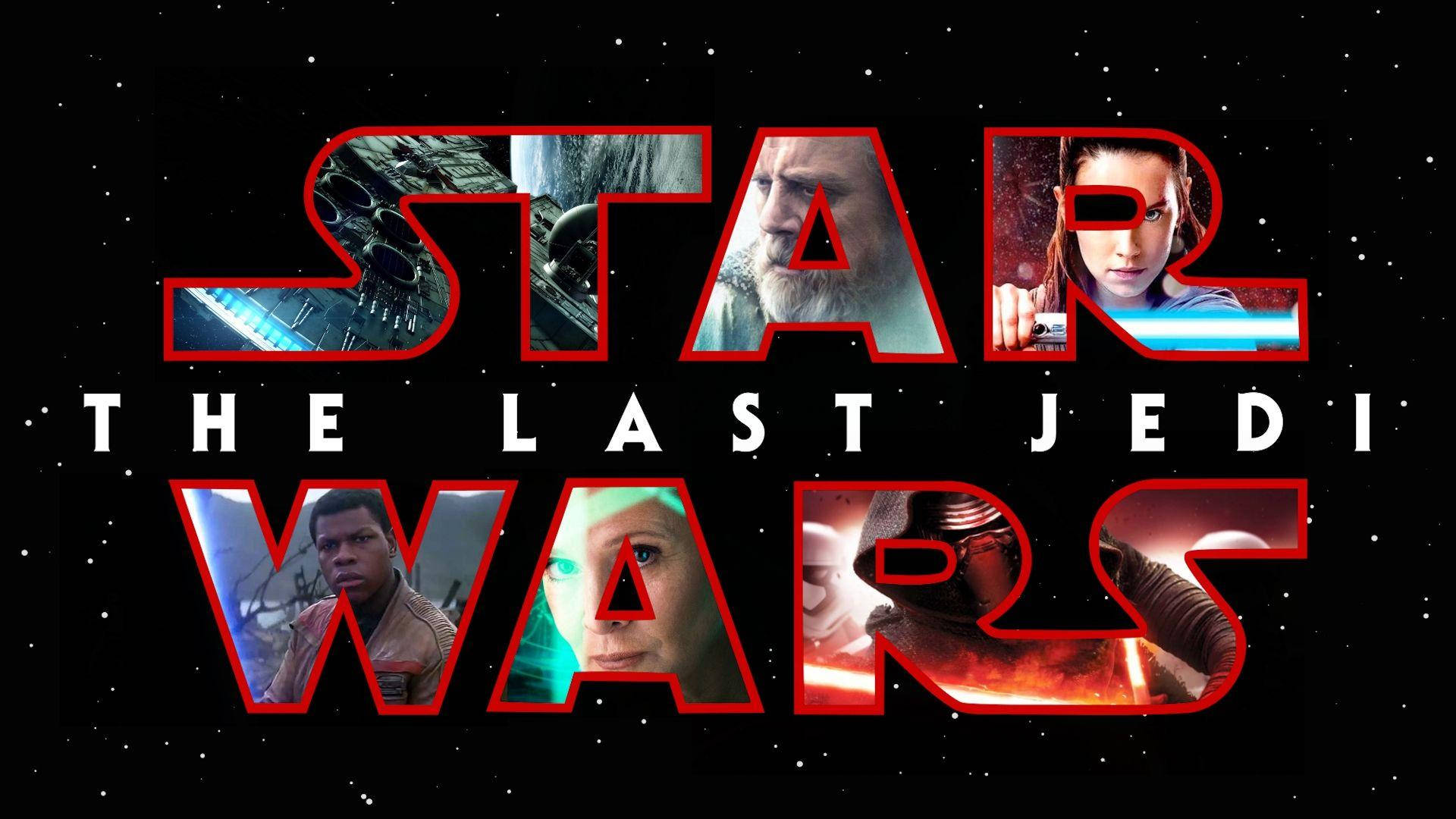 The Last Jedi Star Wars Movie Poster Background