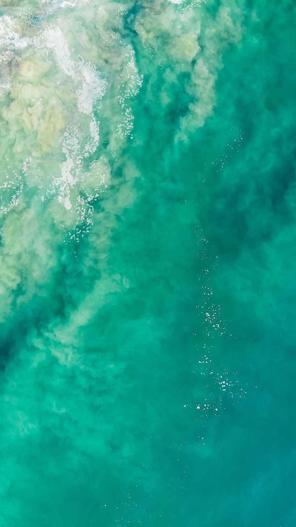 “the Latest And Greatest: The Turquoise Iphone” Background