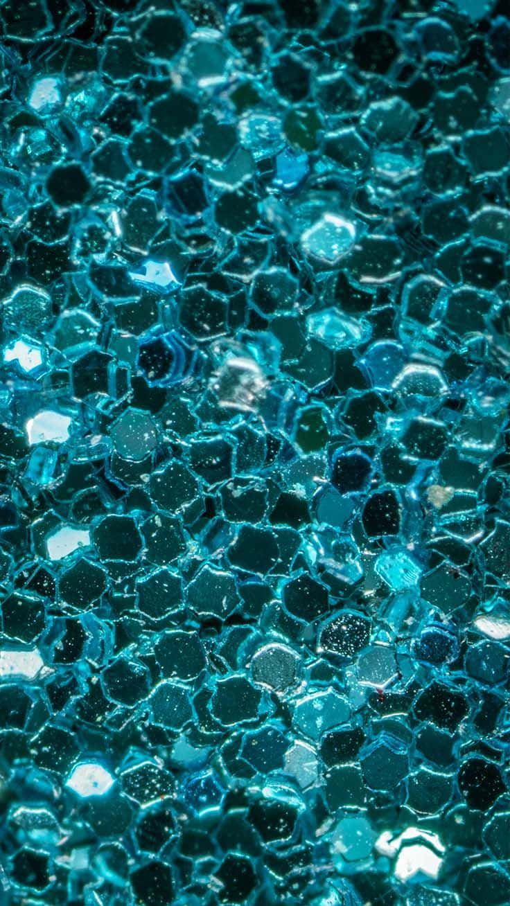 The Latest Apple Iphone In Gorgeous Turquoise Background