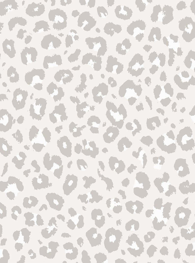 The Lavish Charm Of Cute Cheetah Print Pattern Background