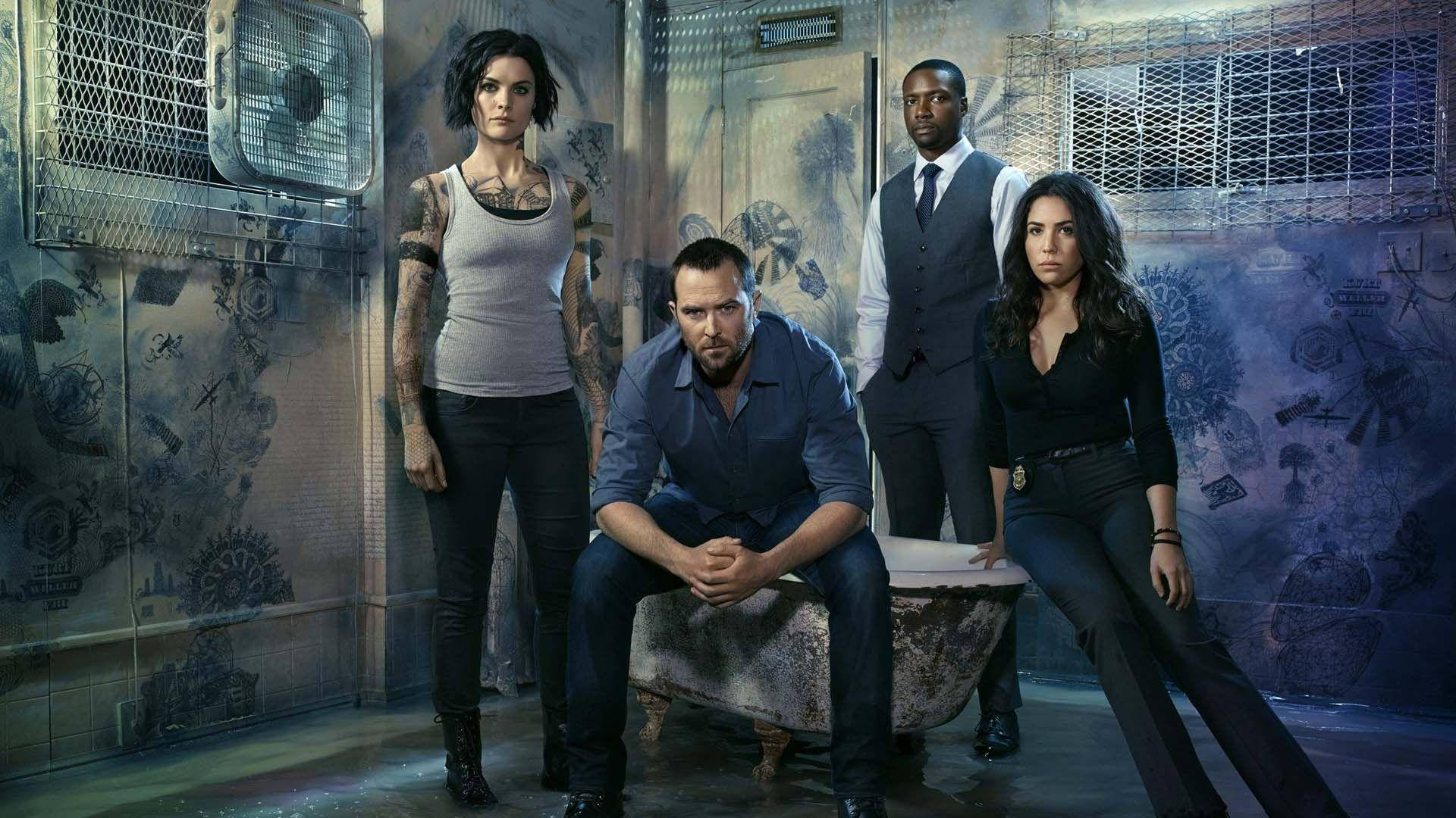 The Leading Cast Of Blindspot Tv Series Background