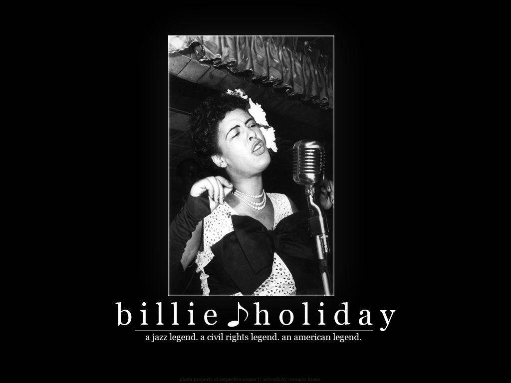 The Legend Billie Holiday Background