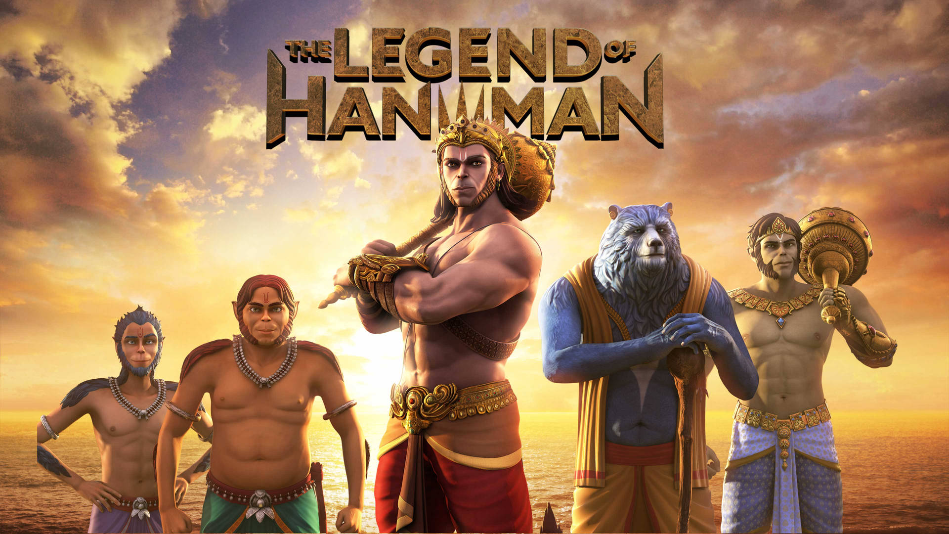 The Legend Of Hanuman 4k Hd Background
