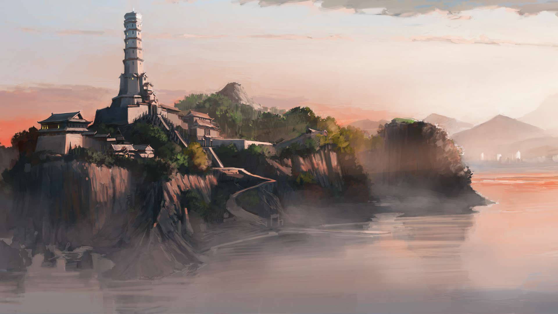 The Legend Of Korra Air Temple Background