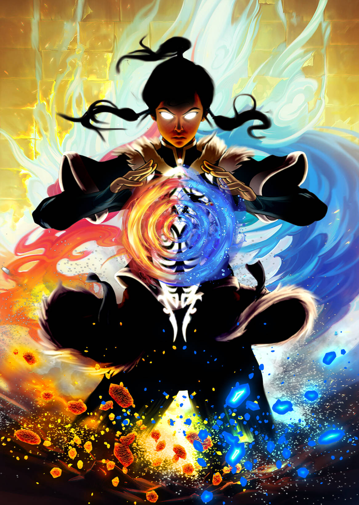 The Legend Of Korra Avatar State Background