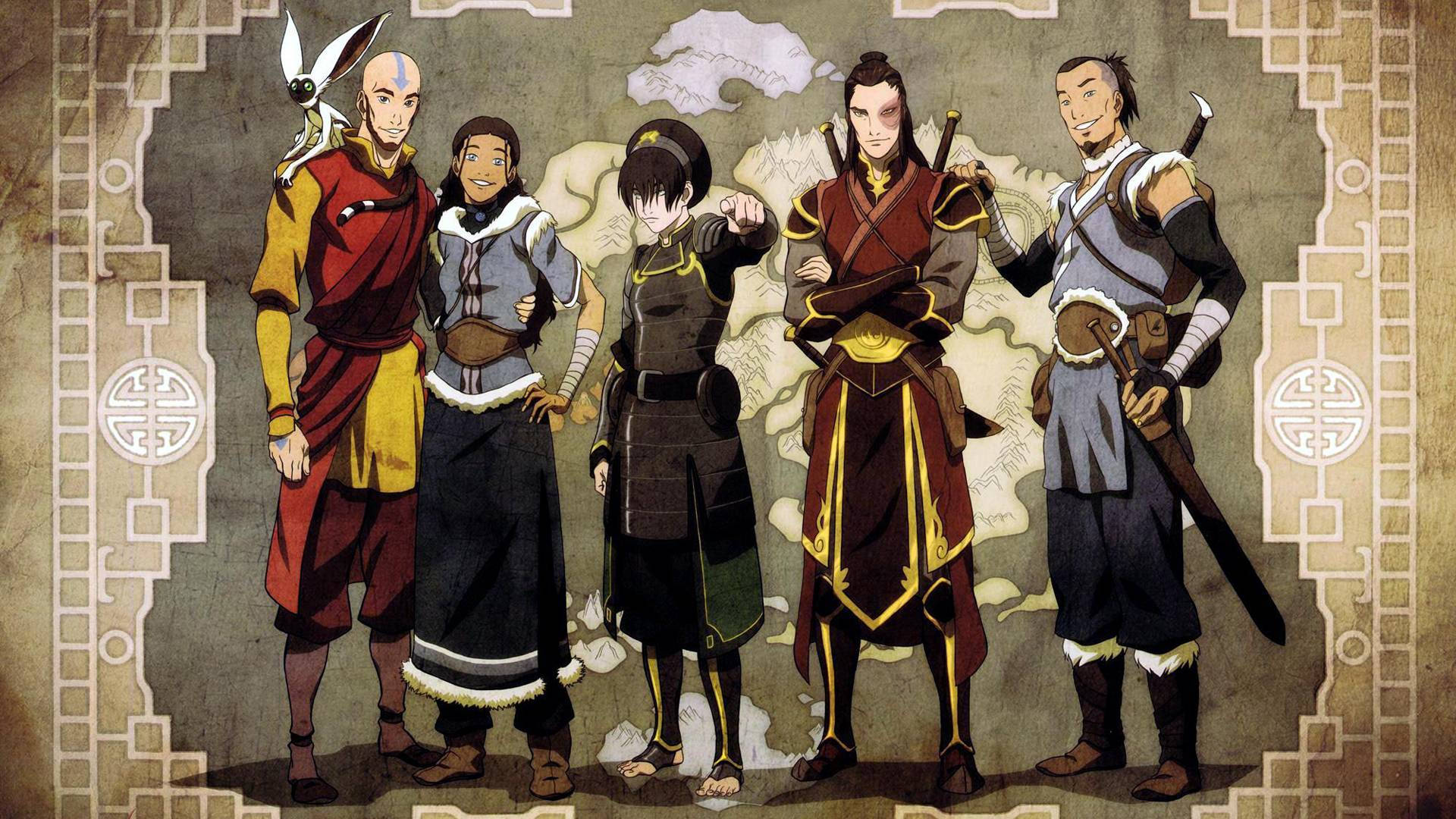 The Legend Of Korra Old Avatar Background