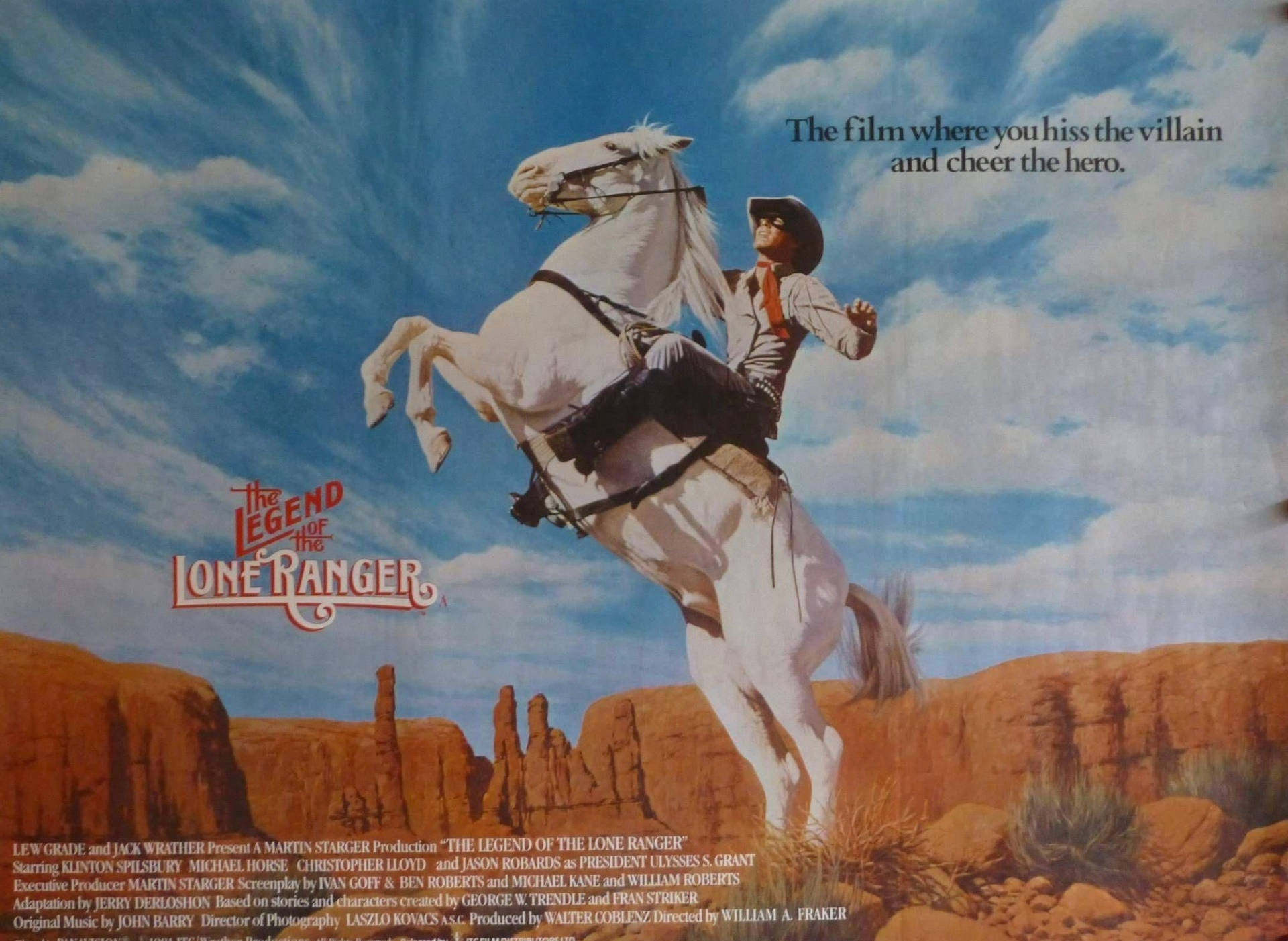 The Legend Of The Lone Ranger Background