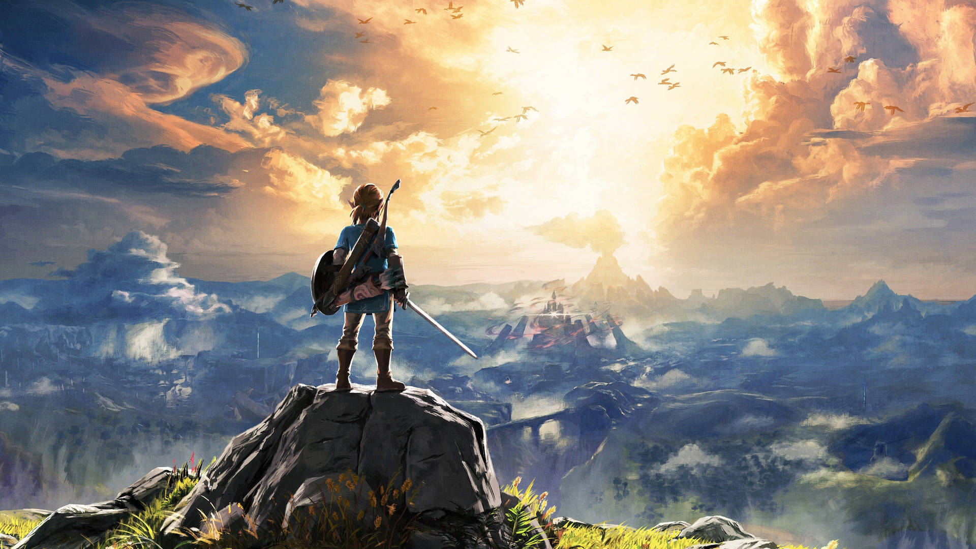 The Legend Of Zelda Breath Of The Wild Background