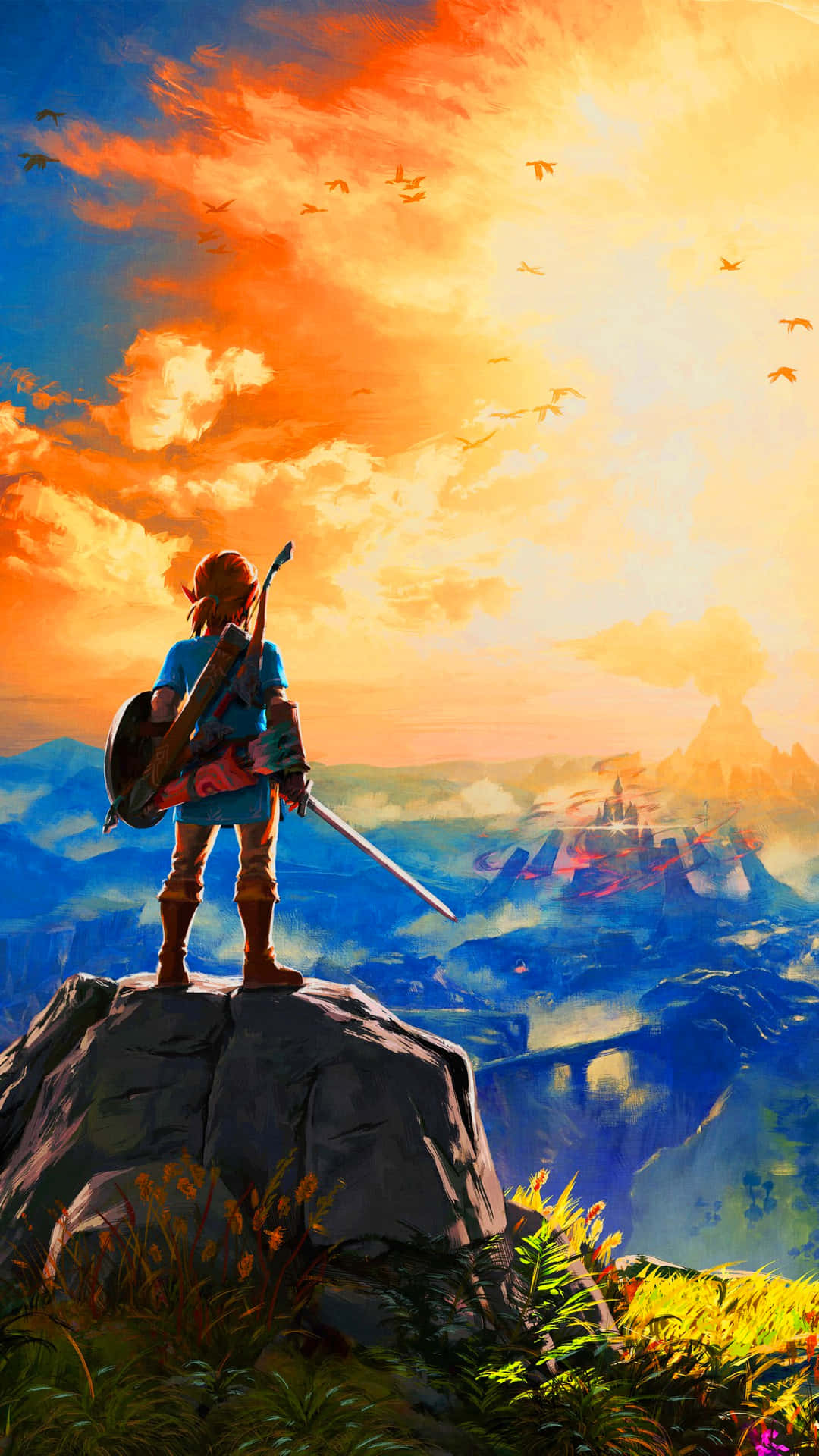 The Legend Of Zelda Breath Of The Wild Hd Wallpaper Background