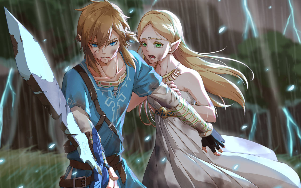 The Legend Of Zelda Breath Of The Wild Hd Wallpaper Background