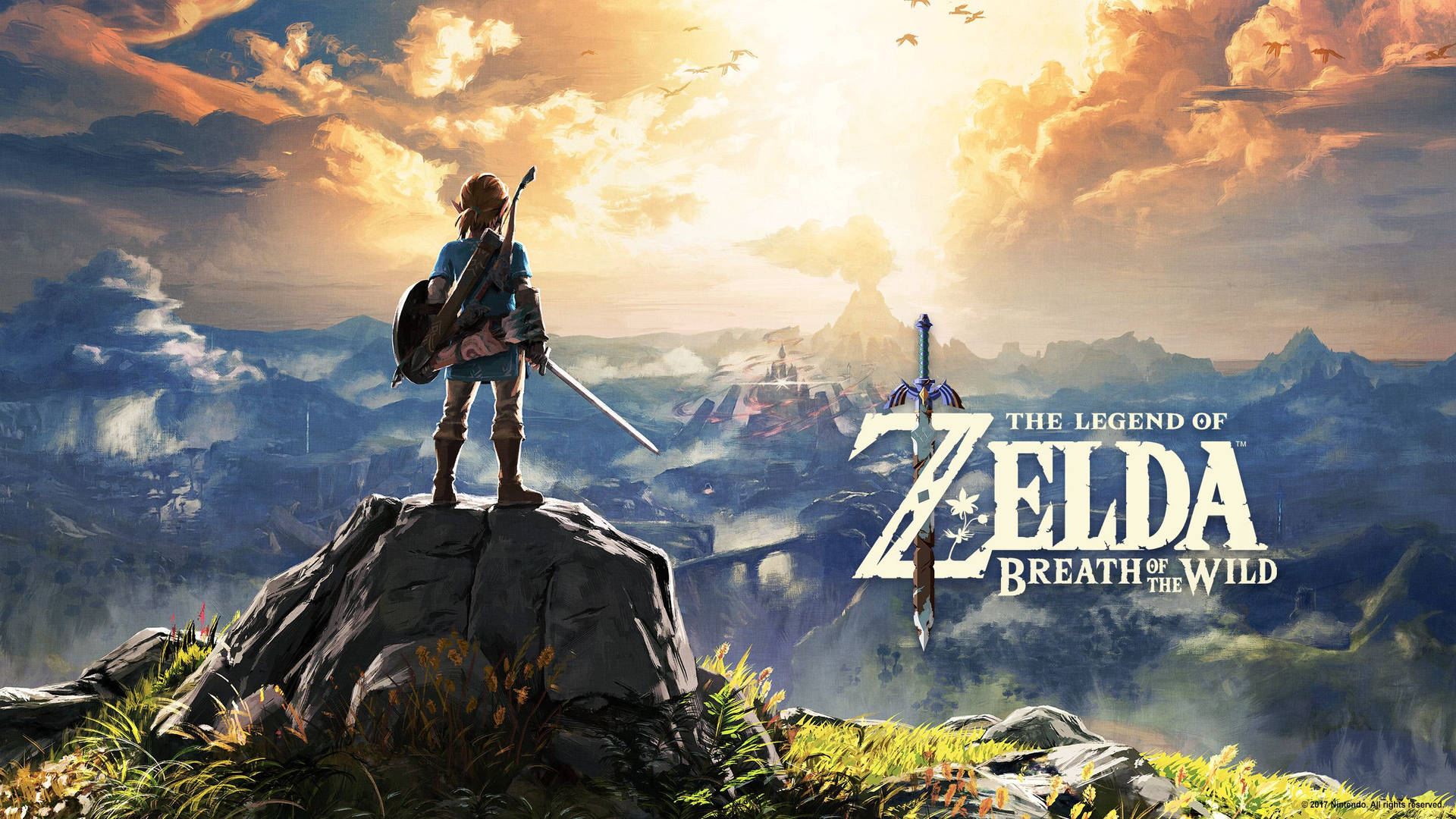 The Legend Of Zelda Breath Of The Wild Wallpaper Background