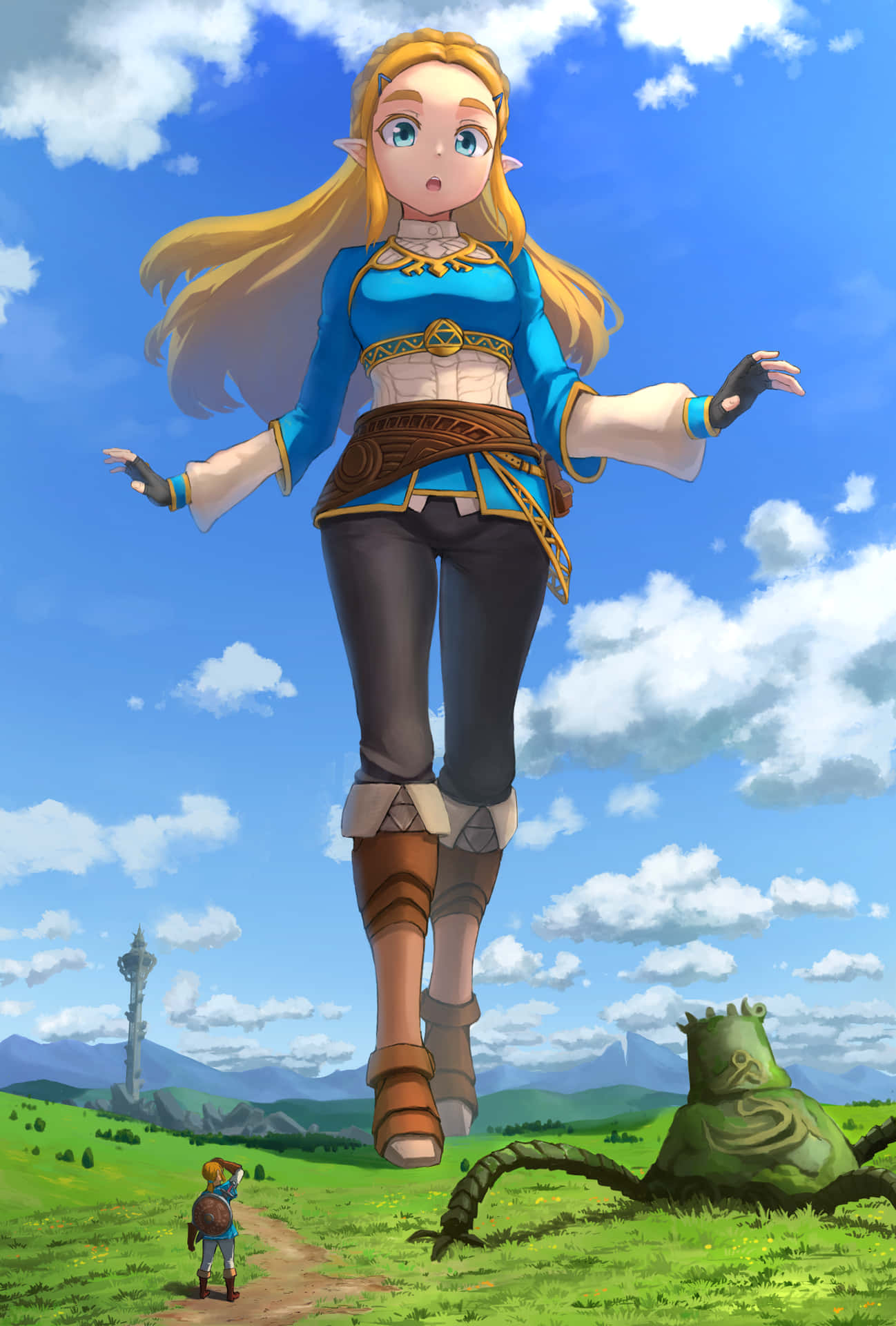 The Legend Of Zelda Breath Of The Wild Wallpaper Background