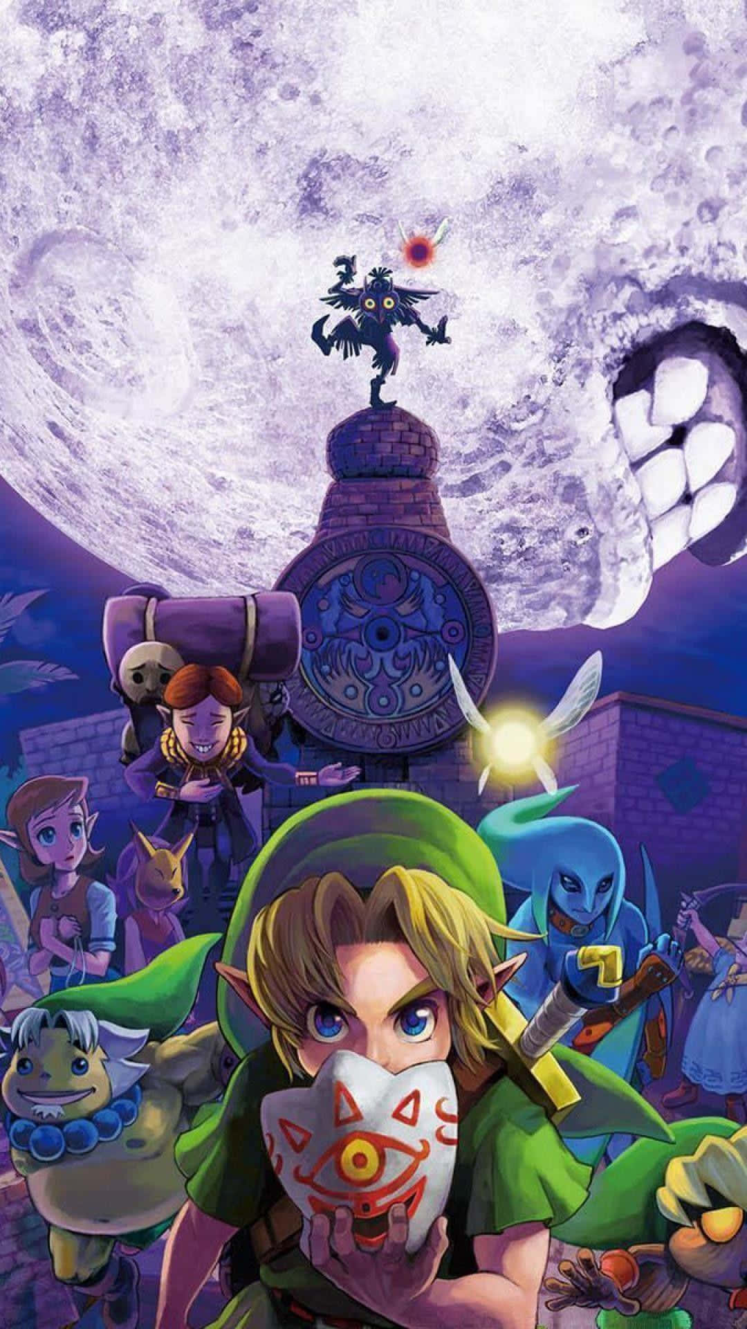 The Legend Of Zelda Iphone - Unmissable Adventure Background