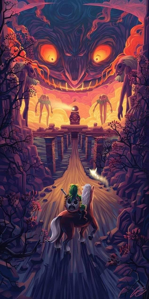 The Legend Of Zelda Majora's Mask Background