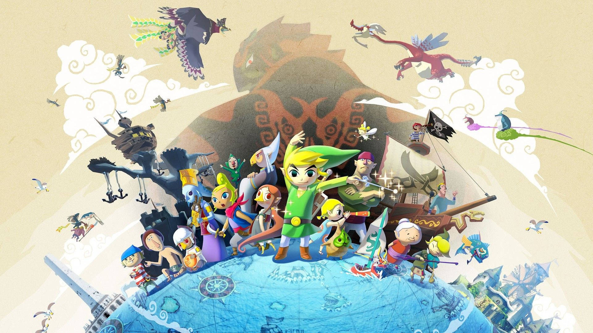 The Legend Of Zelda: The Wind Waker Background