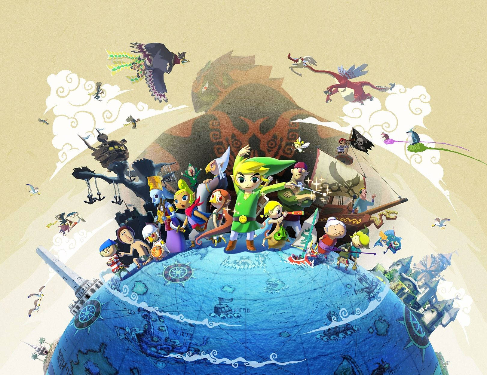 The Legend Of Zelda - World Of Zelda Background