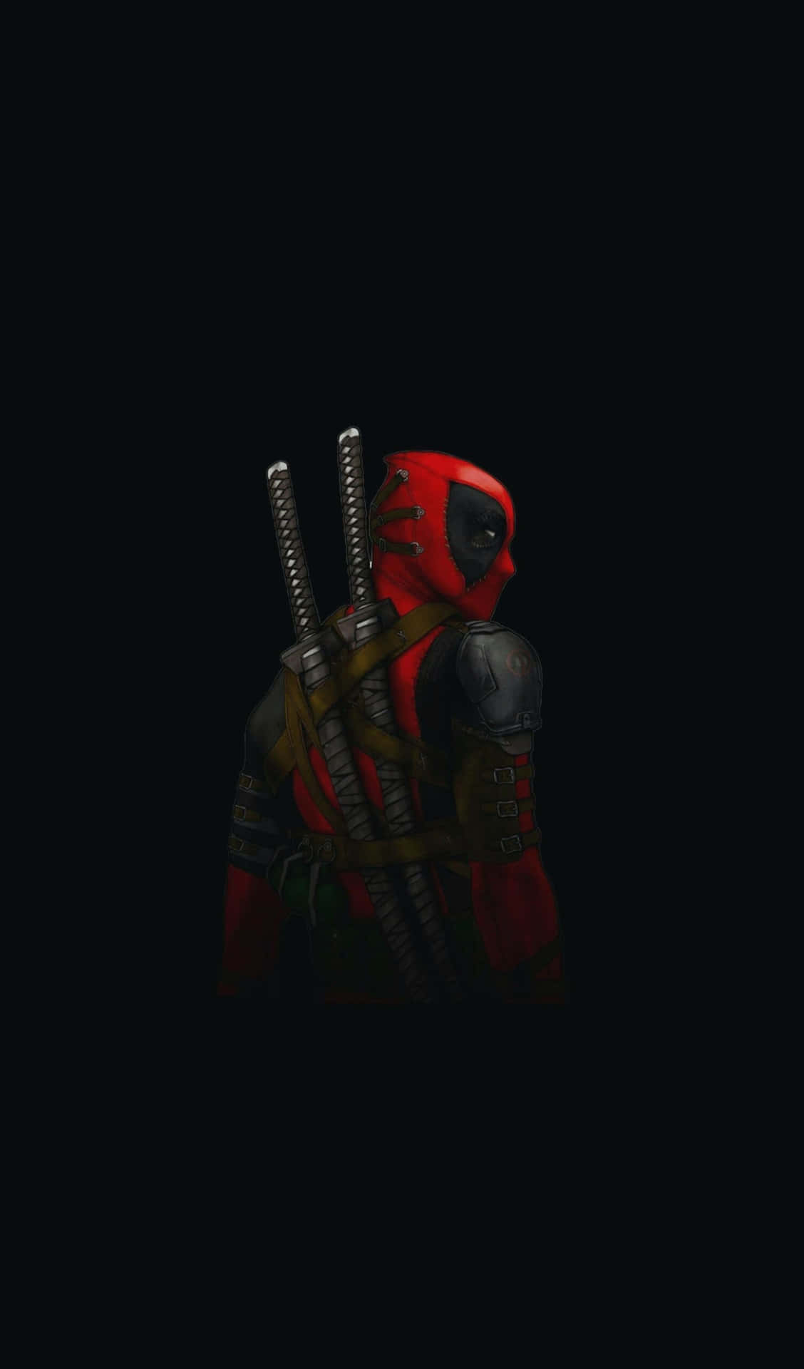 The Legendary Black Deadpool Background