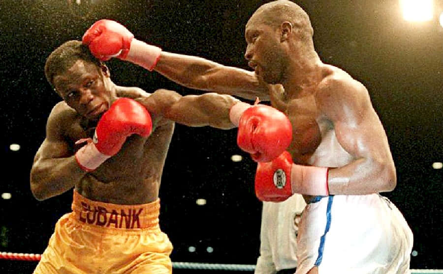 The Legendary Boxer, Sumbu Kalambay In Action Background