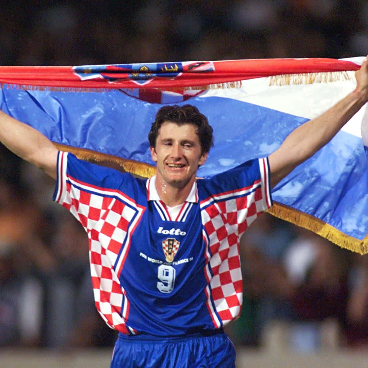 The Legendary Croatian Footballer, Davor Suker Background