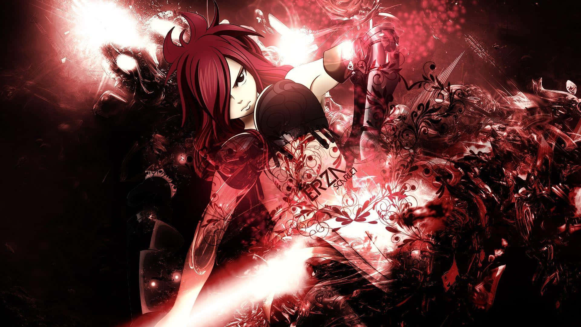 The Legendary Erza Scarlet Background