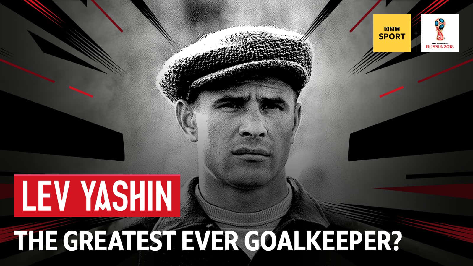 The Legendary Goalkeeper Lev Yashin In Action Background