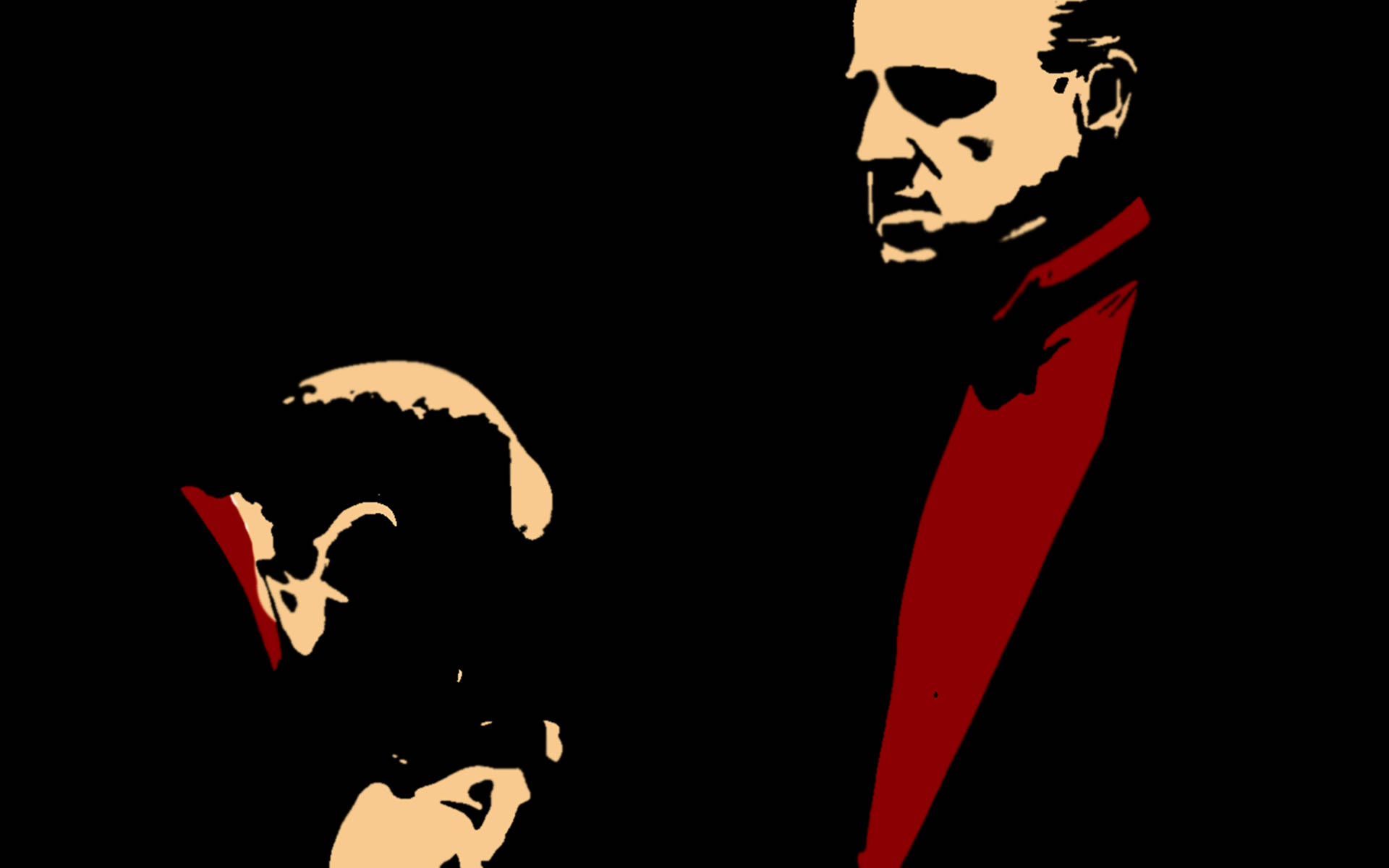 The Legendary Godfather - Vito Corleone's Hand-kissing Ritual Background