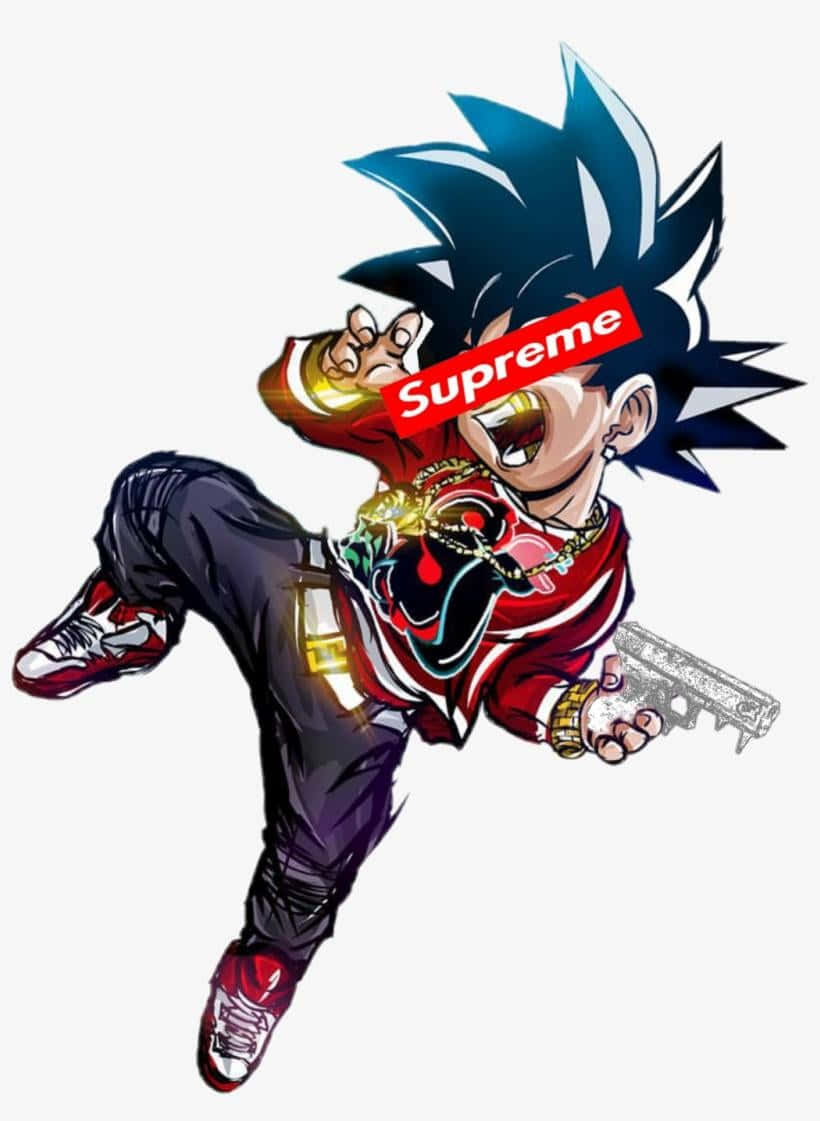 The Legendary Goku Black Supreme Background