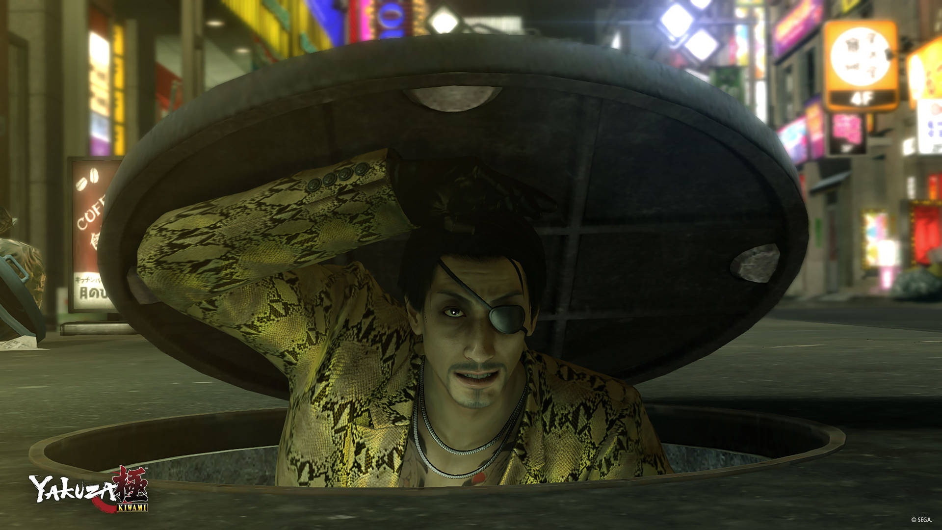 The Legendary Goro Majima Background