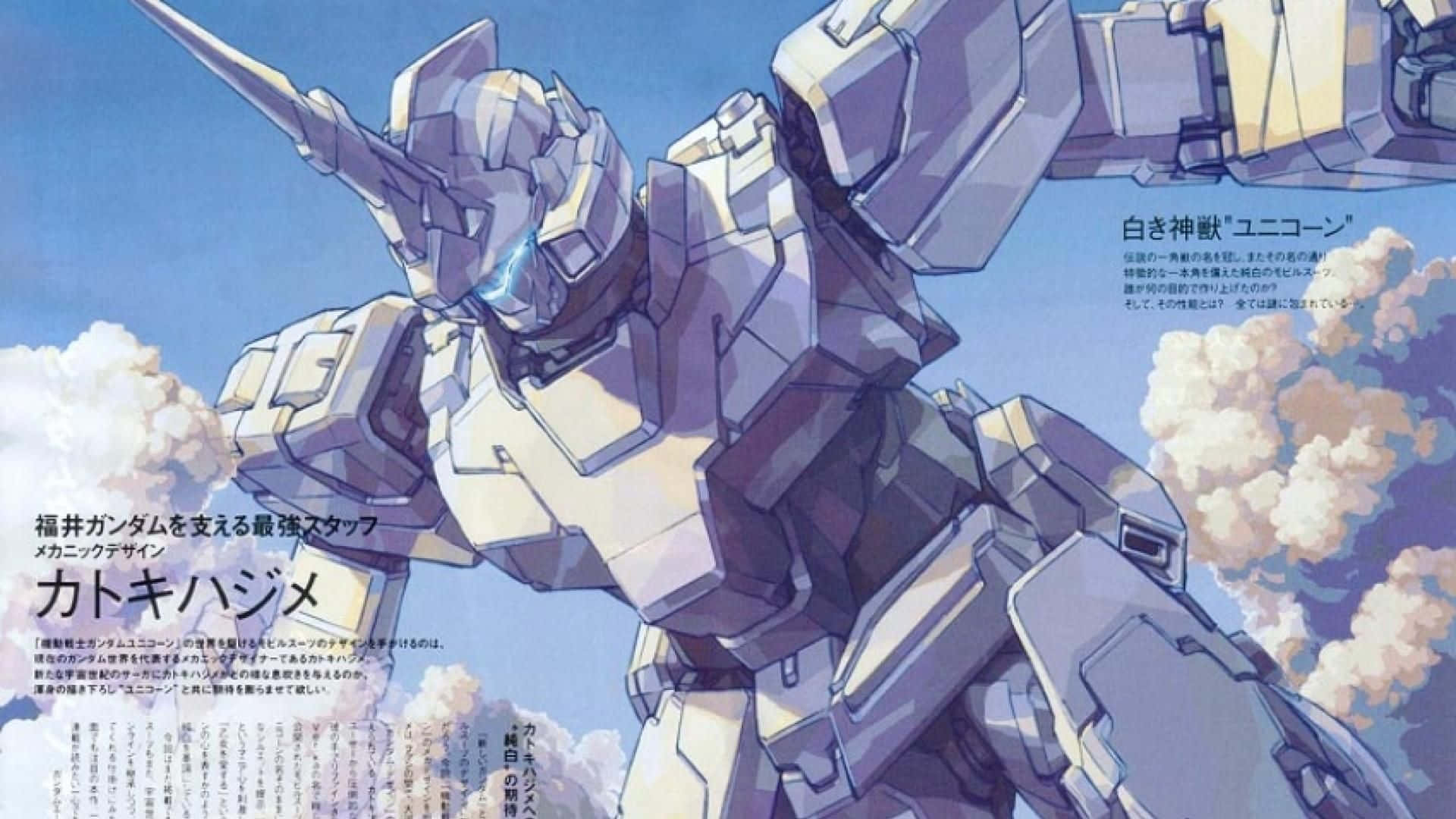 The Legendary Gundam Unicorn Background
