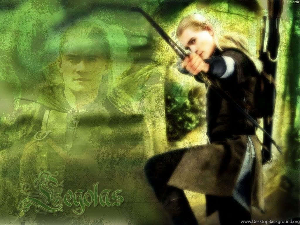 The Legendary Legolas From The Lord Of The Rings Background