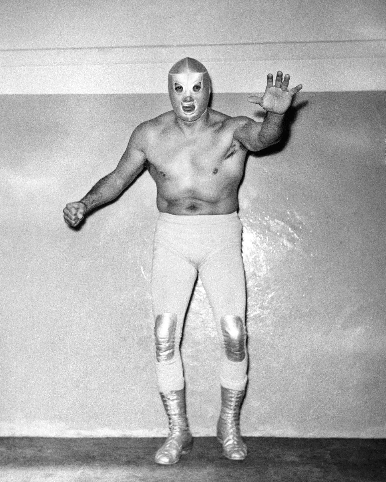 The Legendary Mexican Wrestler, El Santo Background