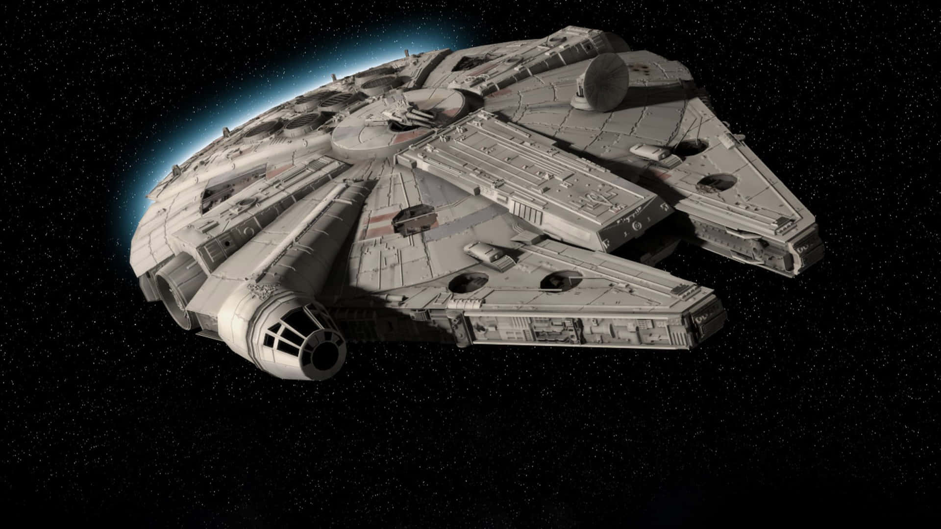 The Legendary Millenium Falcon Background