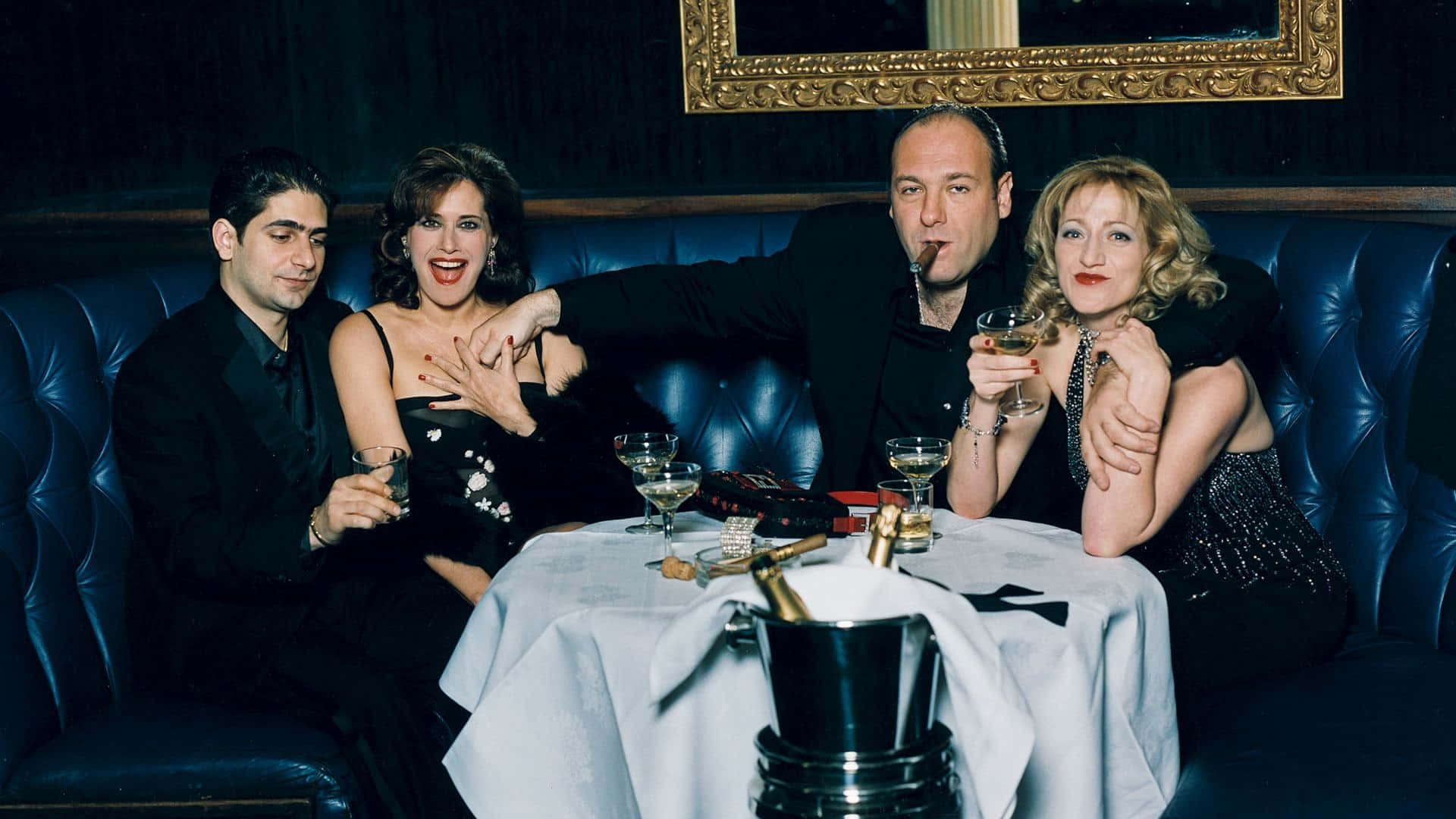 The Legendary Mob Boss Tony Soprano, Played By James Gandolfini, In The Sopranos.