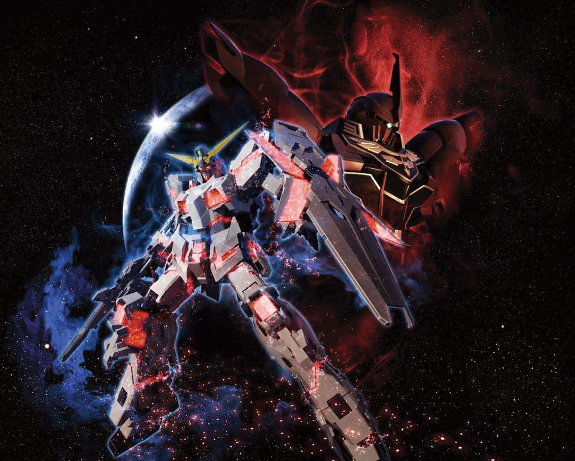 The Legendary Mobile Suit, Gundam Unicorn, Preserves Peace In Its Wake. Background