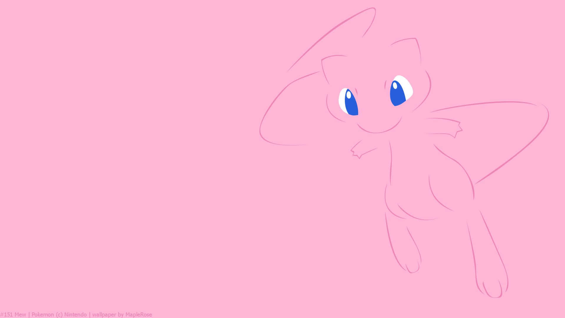 The Legendary Pokemon, Mew Background