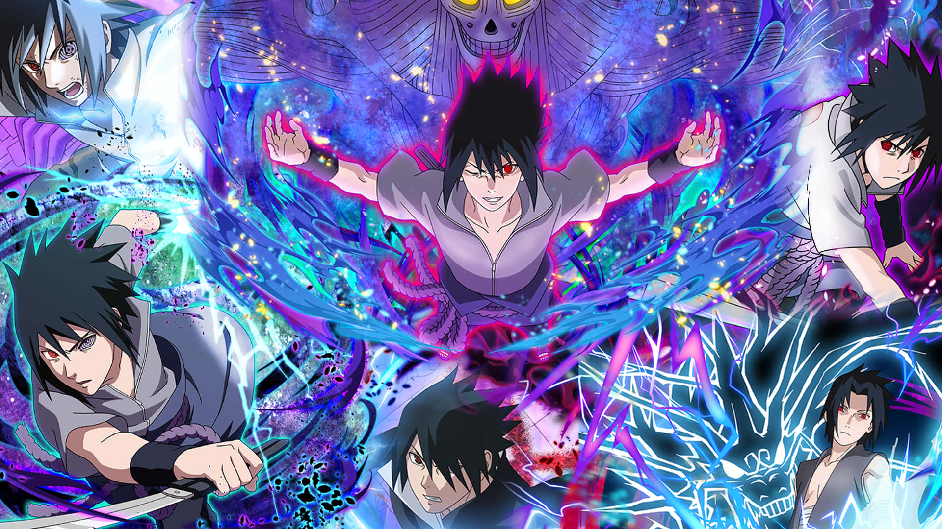 The Legendary Sasuke Uchiha Background