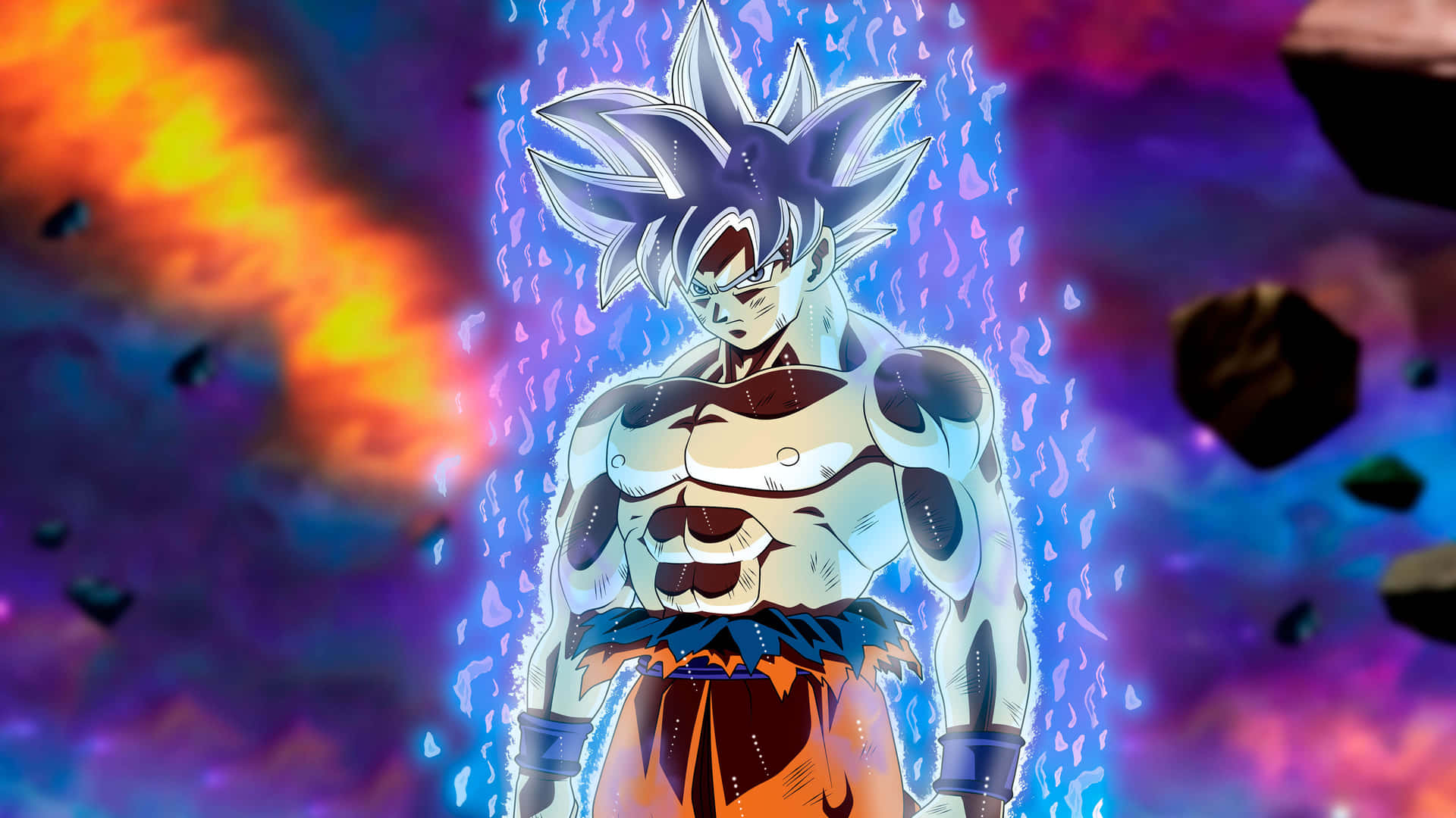 The Legendary Super Saiyan 'goku Ultra Instinct' In All His Power