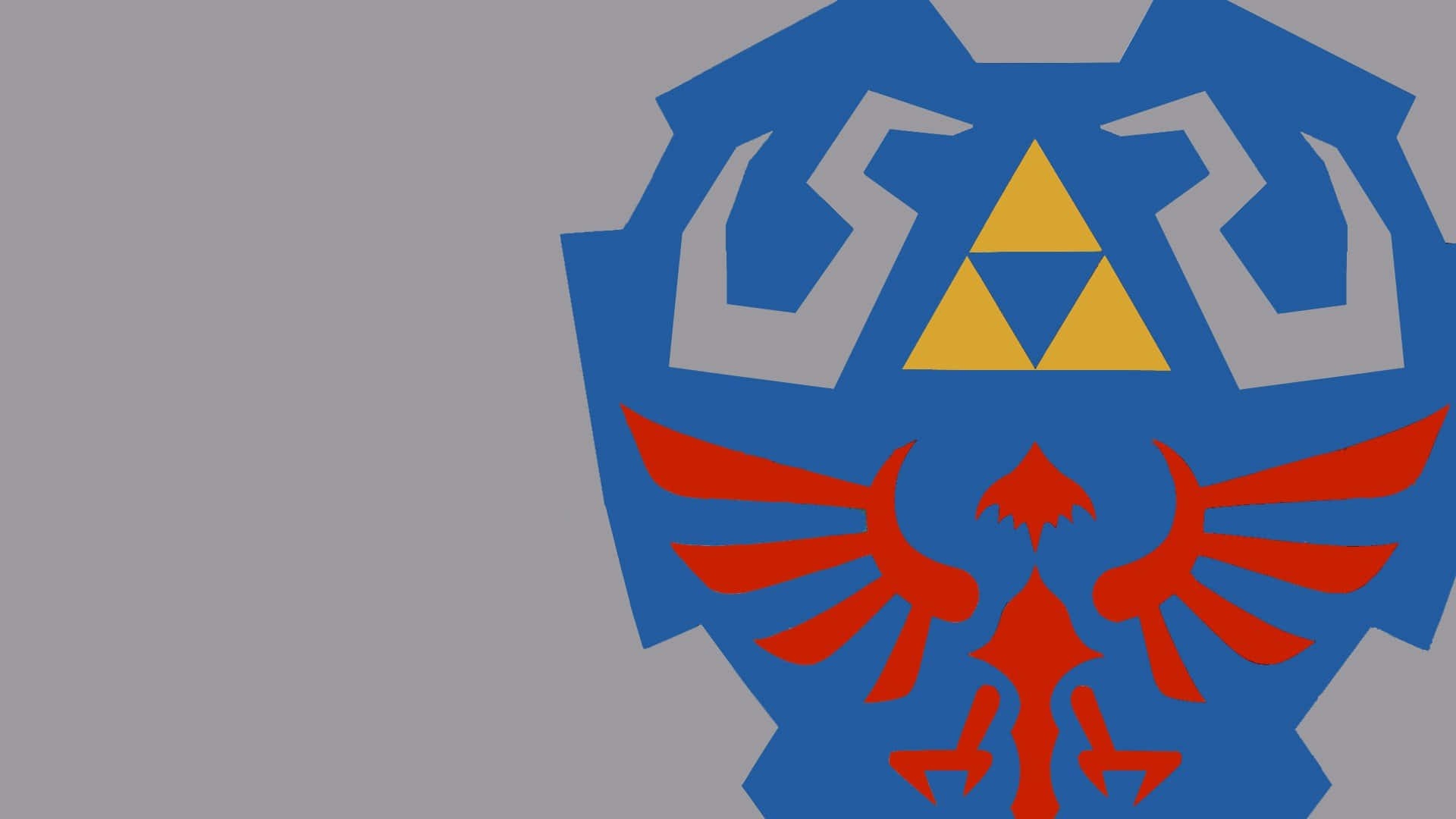 The Legendary Triforce Of Power, Wisdom, And Courage Background