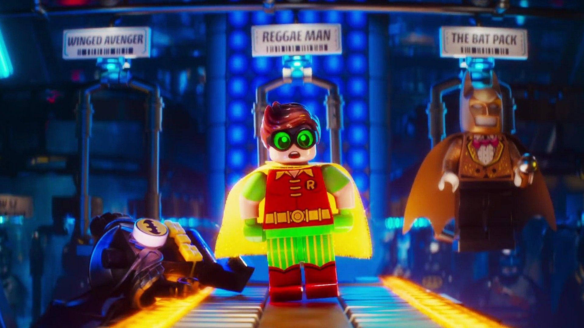 The Lego Batman Movie 2017 Robin Scene