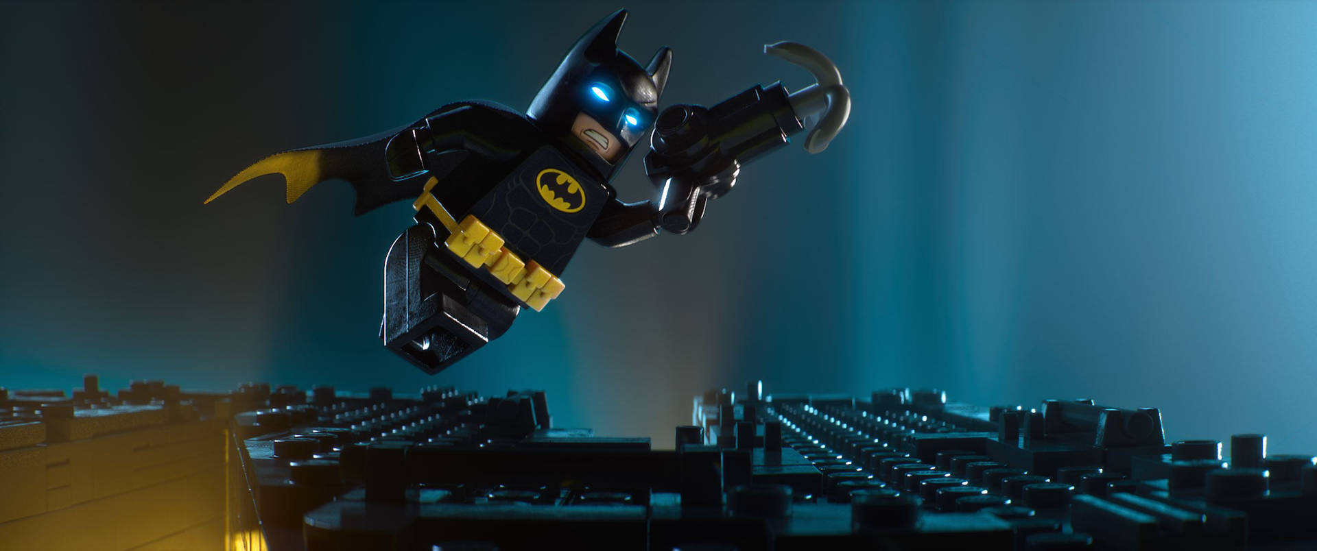 The Lego Batman Movie Flying Batman Scene