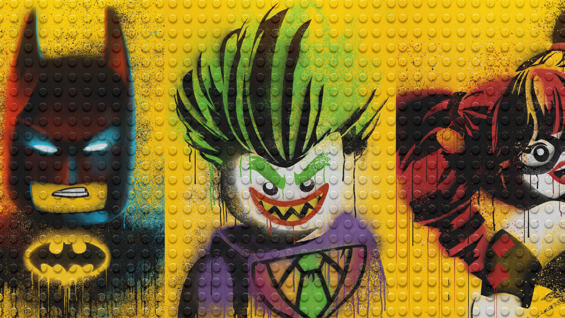 The Lego Batman Movie's Villains Watercolor Art