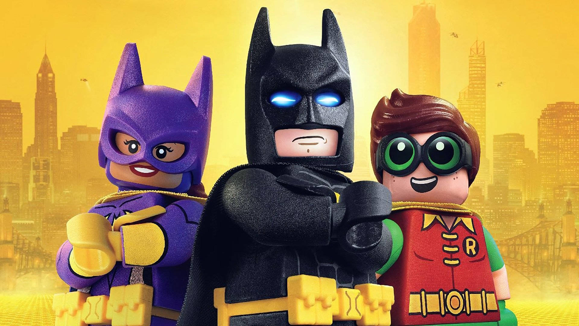 The Lego Batman Movie Trio